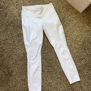 Athleta white 7/8 leggings